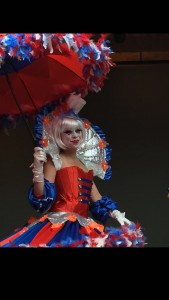 blauw bloed koningsdag oranje steltenperforming